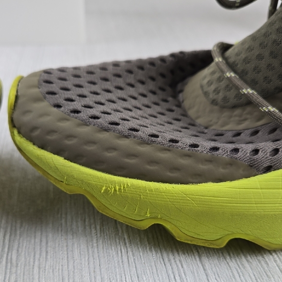 Sorel Kinetic Breakthru Lace Up Sneakers Womens Size 9.5 Olive Green Neon Yellow - Picture 15 of 16